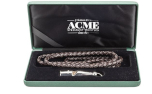 Acme Hundepfeife Silver Edition Sterlingsilber Massiv