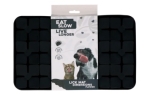 Eat Slow Live Longer Lick Mat Dimensions Flower Grey
