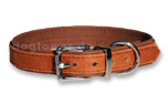 IQO Lederhalsband Prestige cognac/tabac