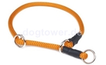 Mystique Nylonhalsband (rund) orange