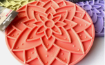 Sodapup Schleckmatte Lick Mat emat Lotus, pink
