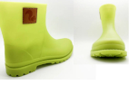 thies Bio Regenstiefel vegan 100% wasserdicht, Limette